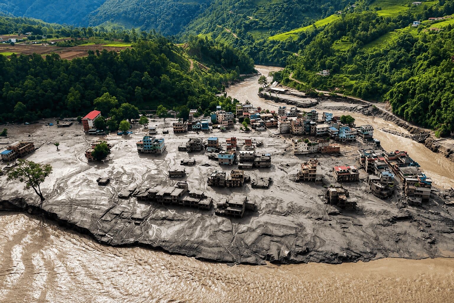 Rescue Teams Race Against Time as Nepal Flood Death Toll Rises, New Flooding Risk Looms