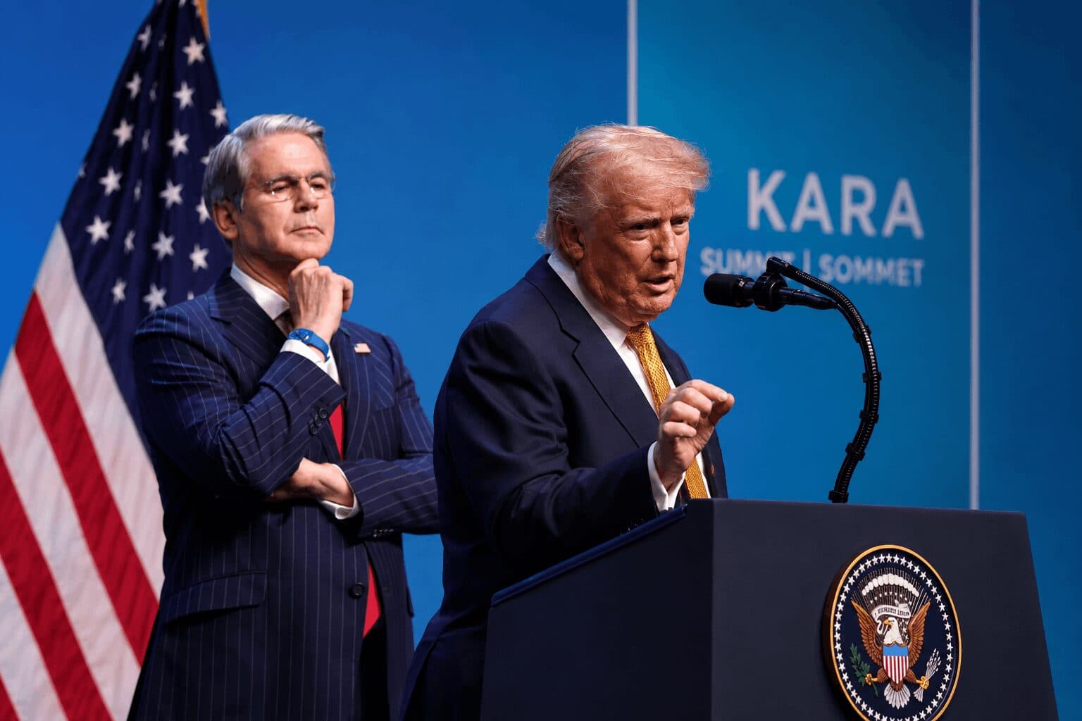 Trump Says He Did Not Order Bessent’s Bond Market Intervention