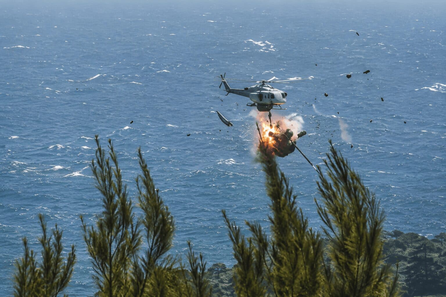 Two Killed as Firefighting Helicopters Collide in Greece Amid Widening Wildfire Crisis