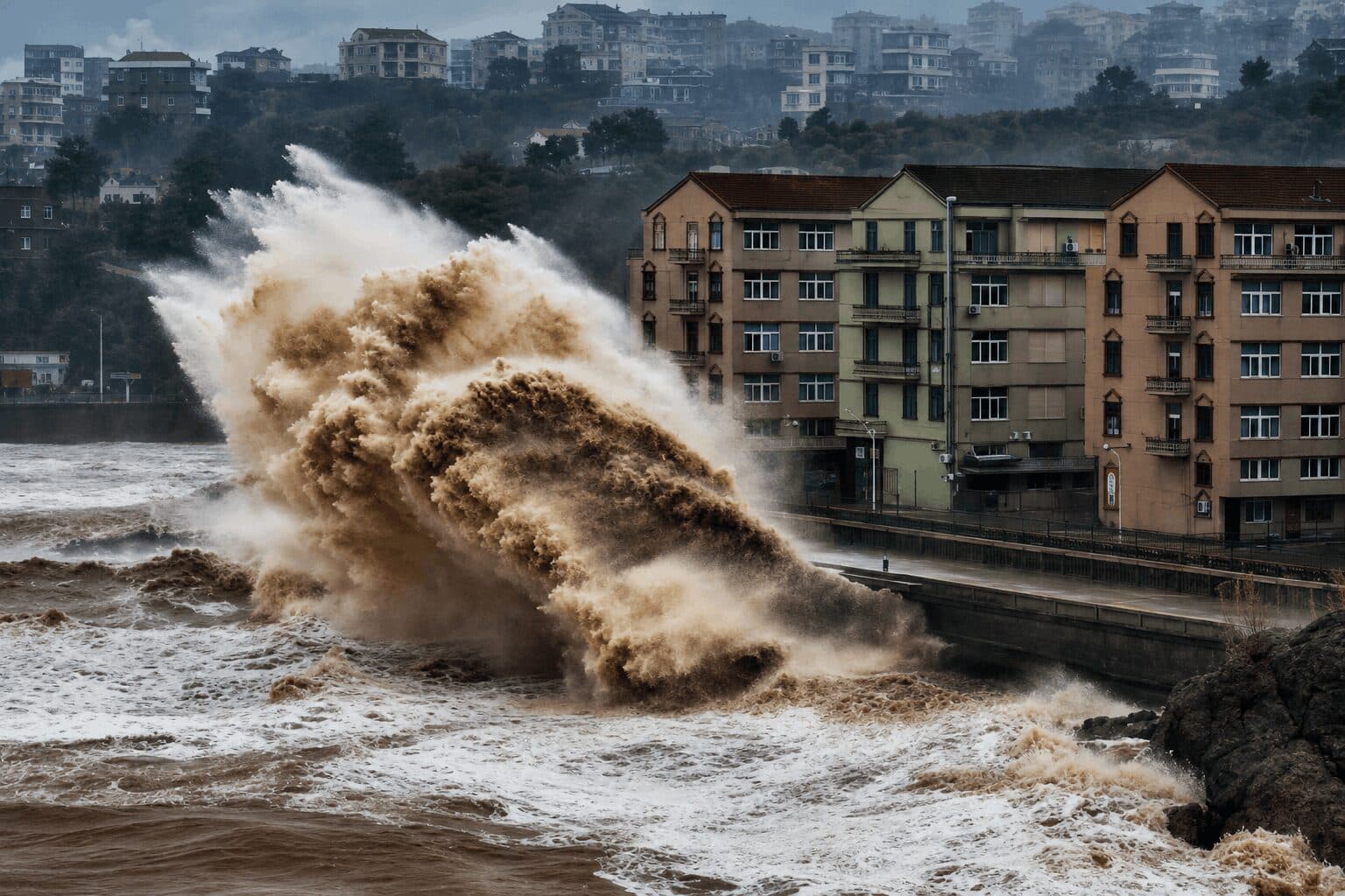 Typhoon Dolphin Approaches China’s Coast, Triggering Flood Warnings