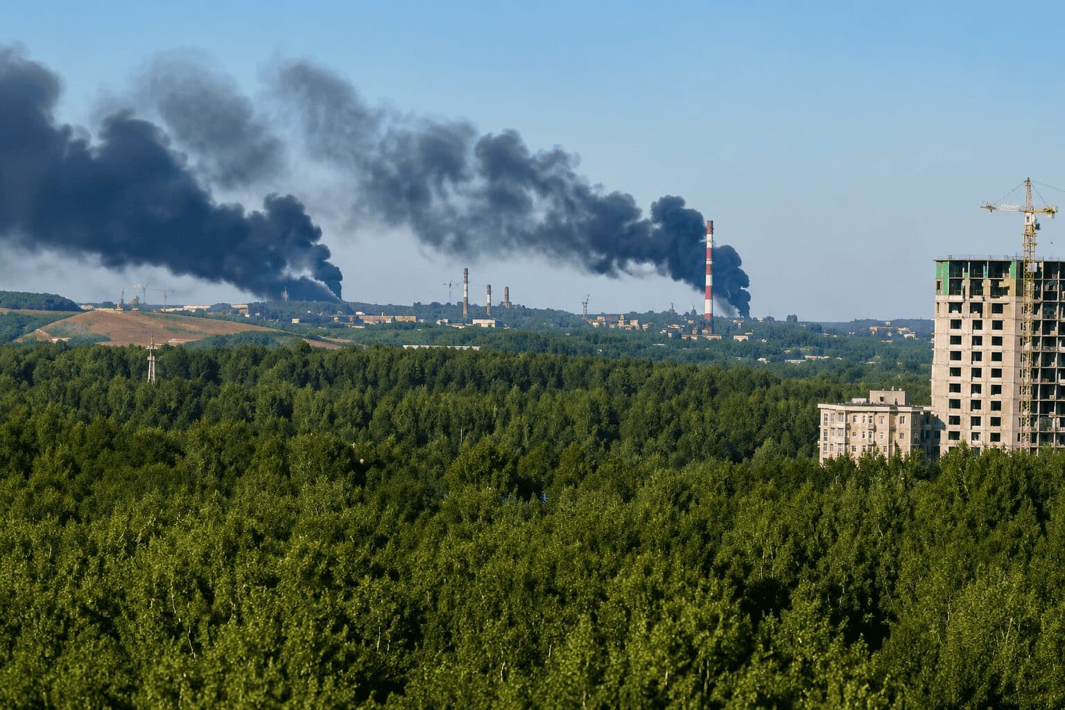 Ukraine Strikes Major Russian Oil Refinery And Damages Strategic Bomber In Overnight Attacks
