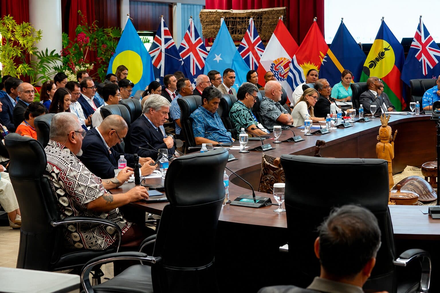 China Taiwan Rift Overshadows Pacific Islands Forum in Palau