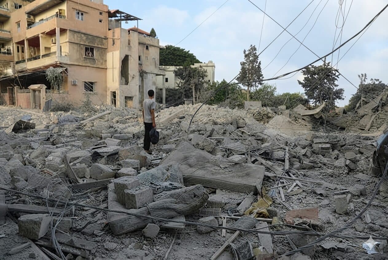 Israeli Strikes on Southern Lebanon Kill 12, Raising Fears of Wider Conflict