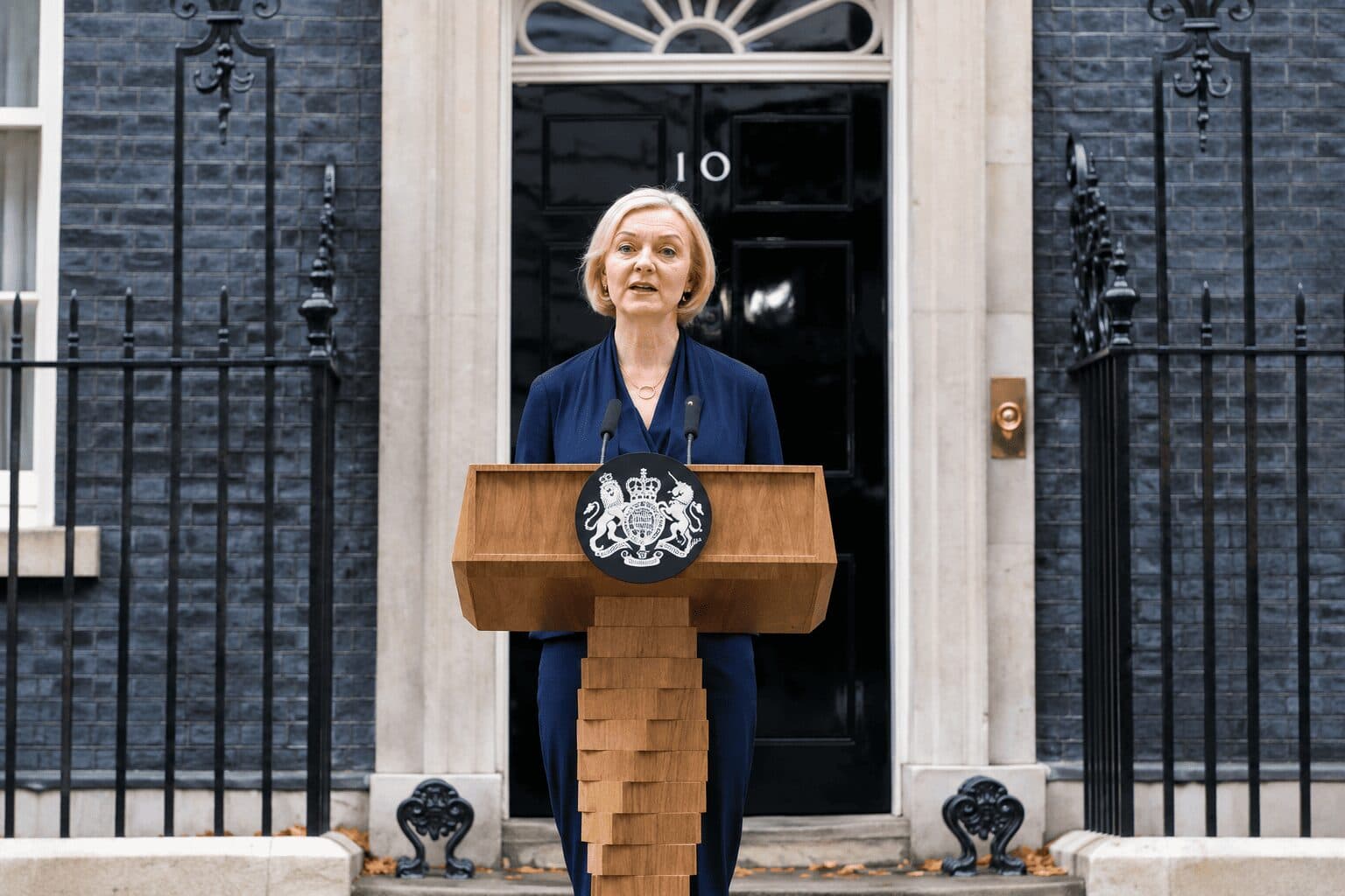 Liz Truss Warns UK Bond Rout Could Trigger Emergency Spending Cuts