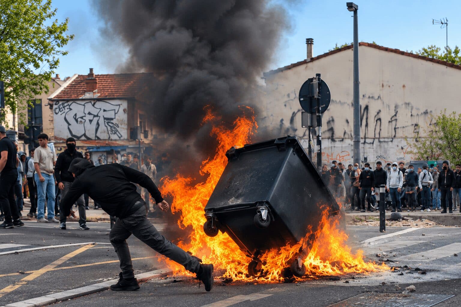French High School Students Launch National Protests Over Crumbling Schools and Teacher Shortages