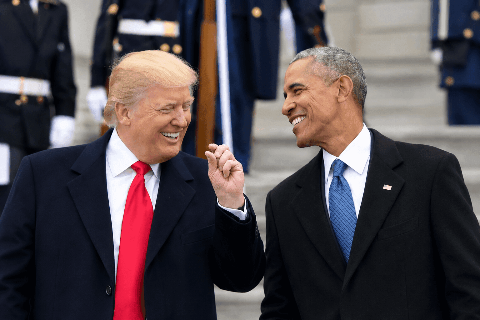 Trump and Obama Trade Jabs Over the Cheesecake Factory in Final Days of Midterm Race