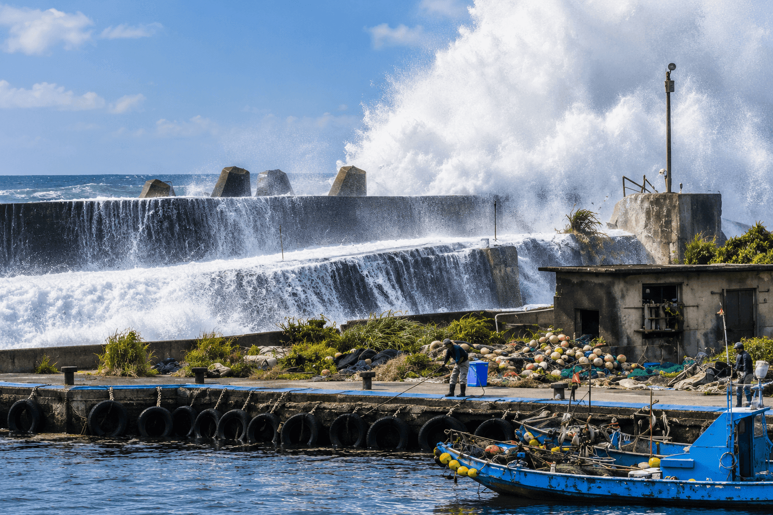 Typhoon Champi Nears Taiwan, Grounding Flights and Disrupting Keen Sword Drills