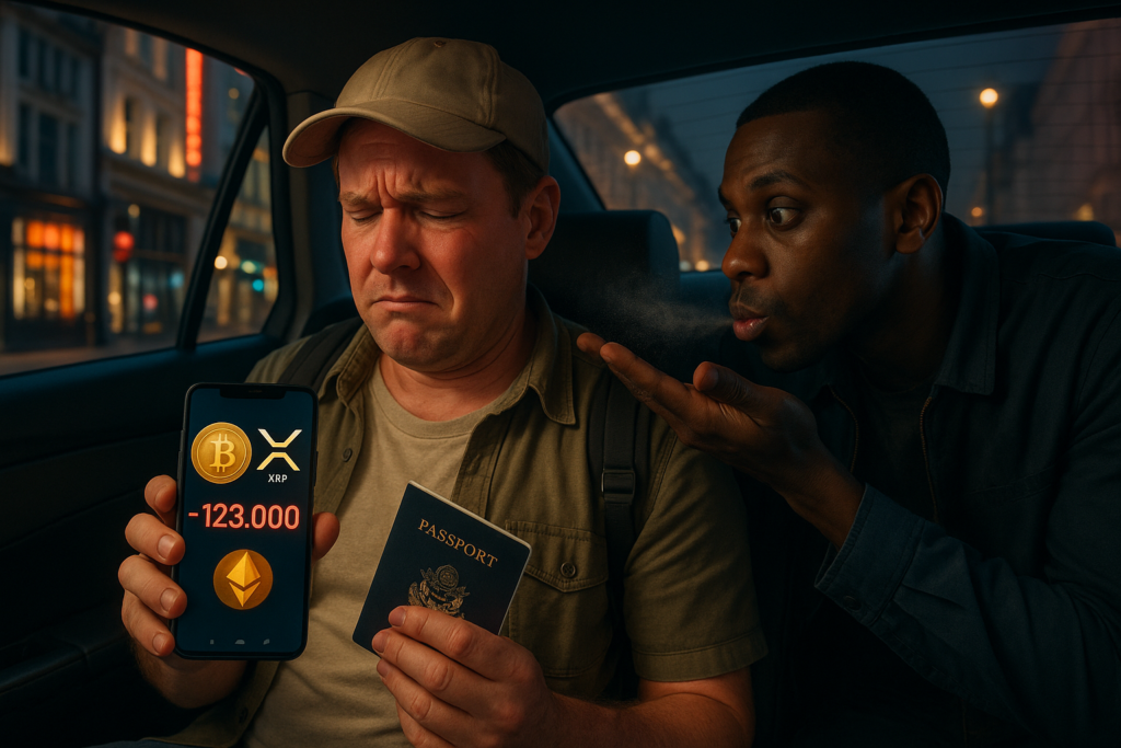 American Tourist Loses $123K in Bitcoin and XRP in Alleged ‘Devil’s Breath’ Uber Scam in London