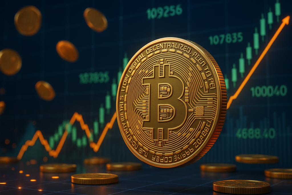 Bitcoin Soars to $109K as Trade War Tensions Begin to Ease