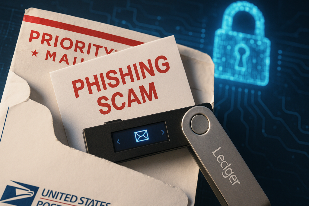 Ledger Phishing Scam via USPS Raises Security Alarms in Crypto Industry