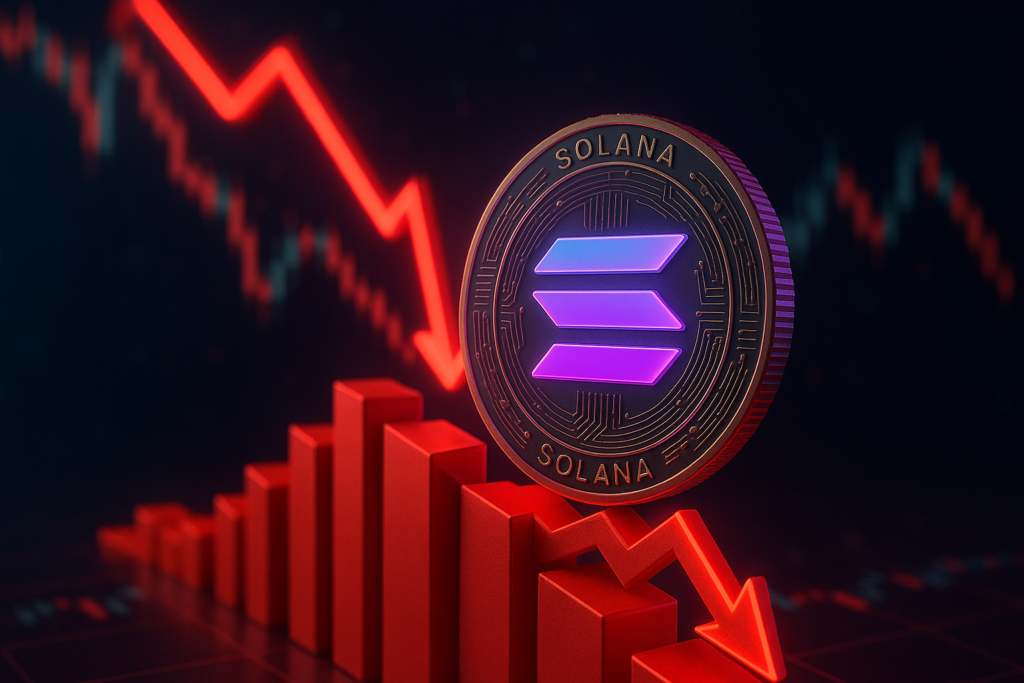 SOL Price Drops 5% Overnight — Whale Dump Raises Fears of Institutional Exit