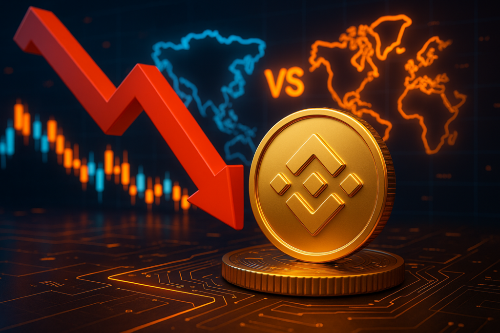 BNB Drops 4.3% From Record High, Tests $744 Support Zone