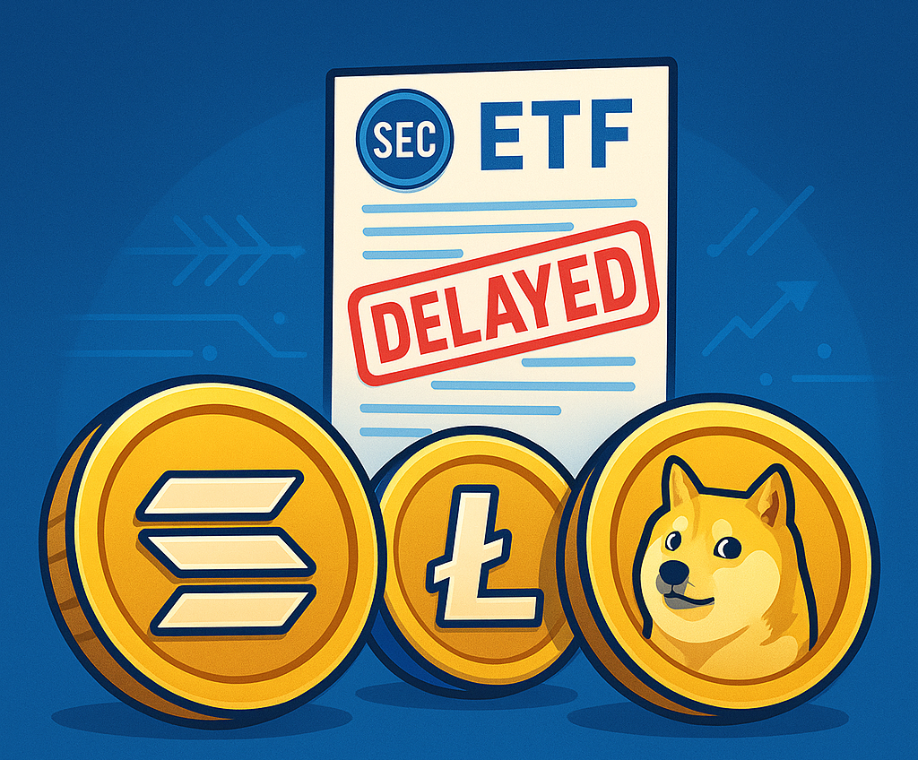 SEC Postpones Solana and Litecoin ETF Decisions Amid Growing Public Interest in Crypto Funds