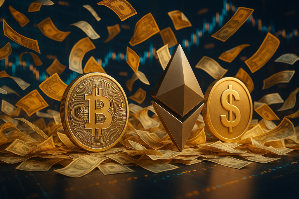 Crypto Market Split: Institutions Choose Bitcoin and Ethereum, While Retail Chases Altcoins