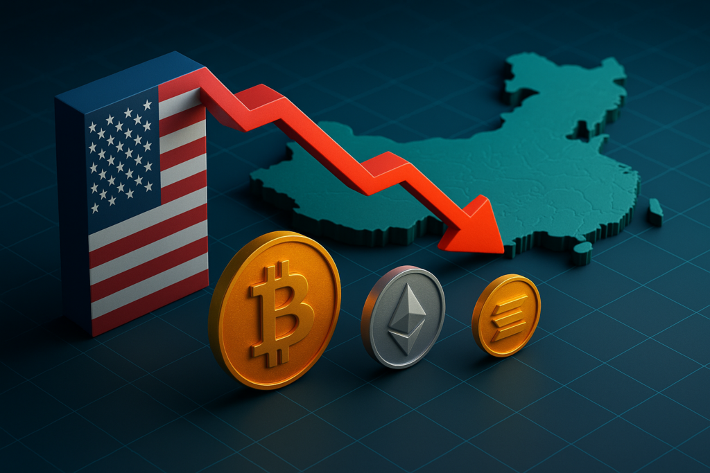 U.S. Share of Bitcoin, Ether, and Solana Trading Drops Below 45% as Asia Gains Ground