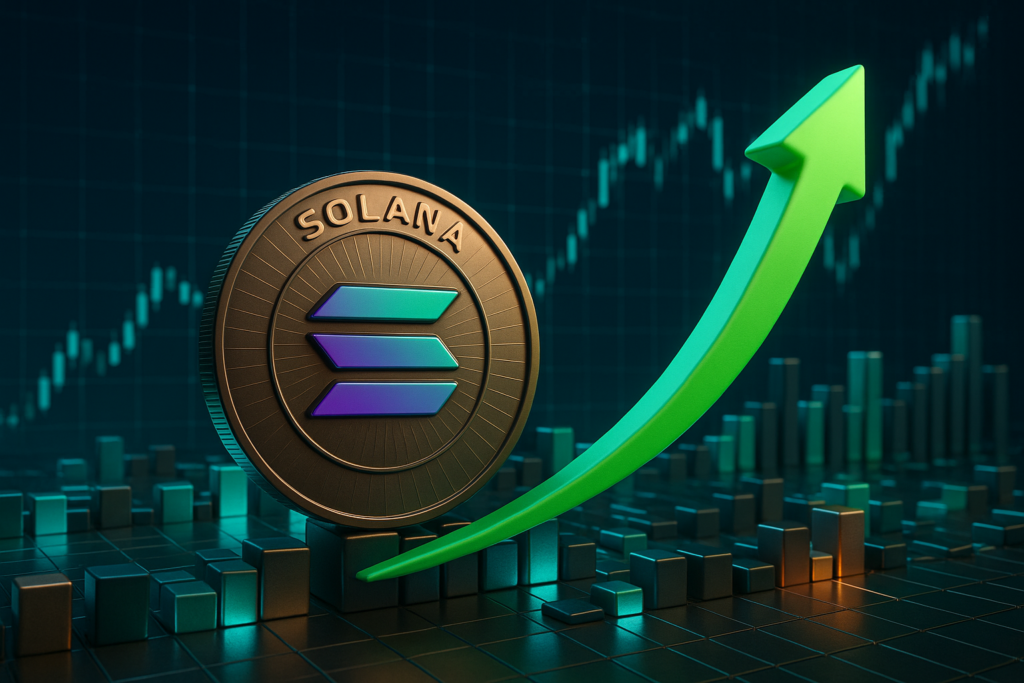SOL Tests Key Resistance Near $166 and Maintains Uptrend With Strong Trading Volume