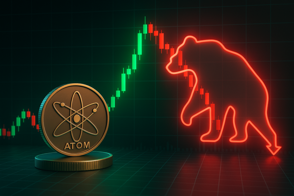 ATOM Surges Before Forming Bearish Pattern as Market Reacts to Regulatory Developments