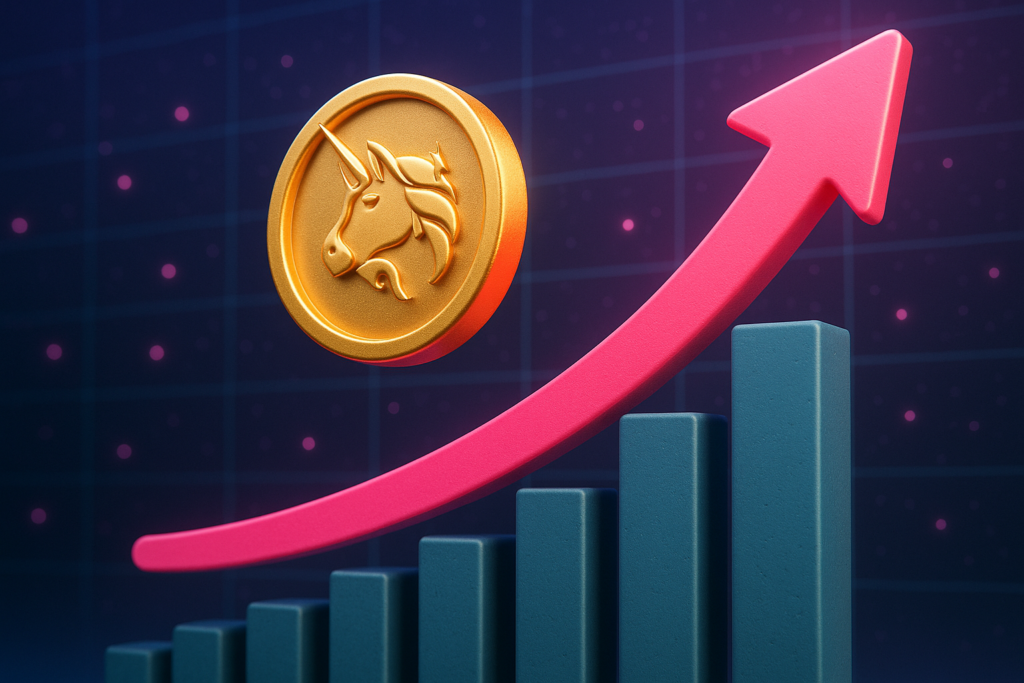 Uniswap’s UNI Climbs Toward $7 as Whale Accumulation Ignites Bullish Momentum