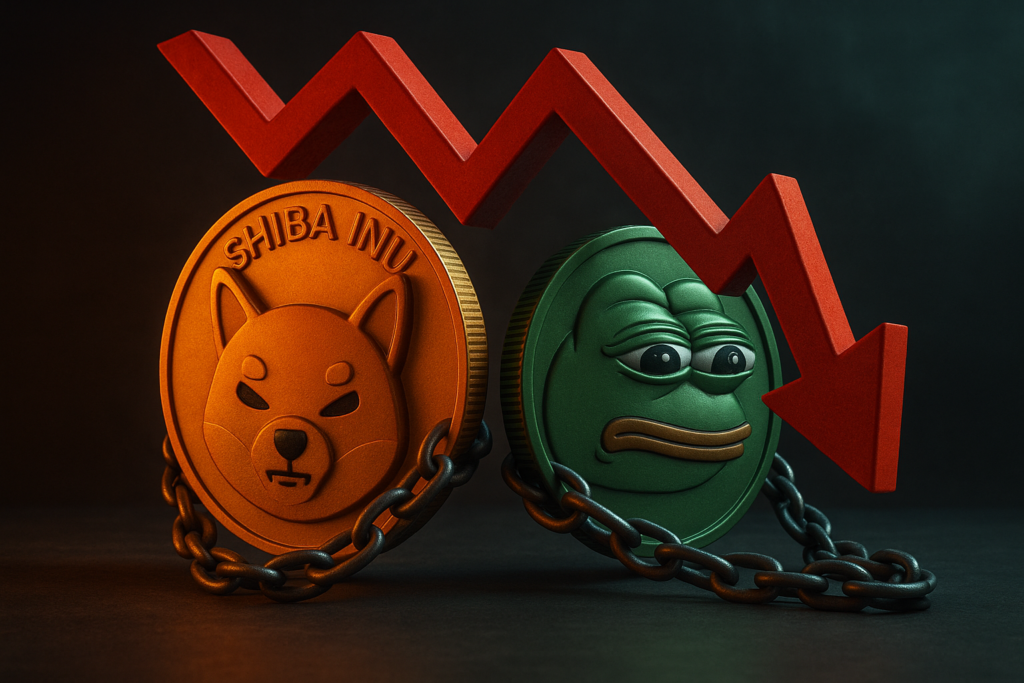 Shiba Inu and PepeCoin Face Resistance Amid Weak Market Sentiment