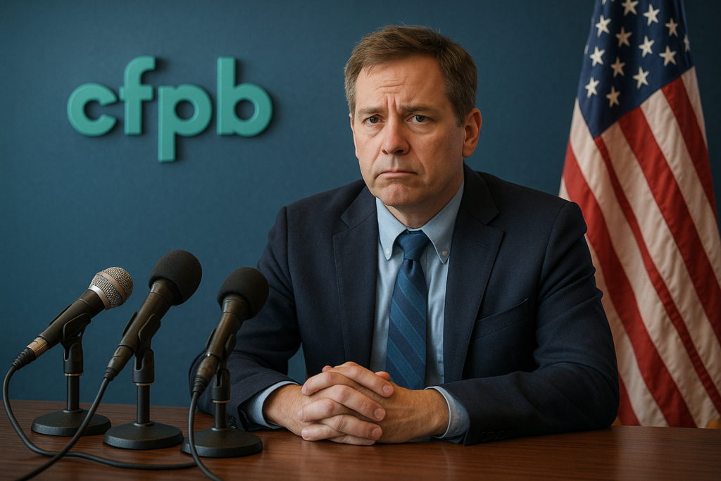 Top CFPB Official Resigns, Citing Trump-Era “Dismantling” of Consumer Protections