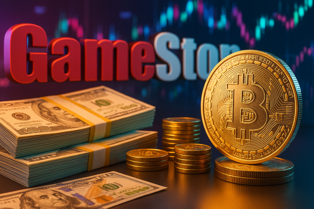 GameStop Eyes Bitcoin Again with $1.75B Fundraising Round