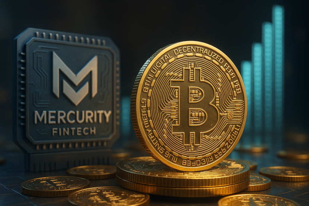 Mercurity Fintech to Raise $800M for Bitcoin Treasury, Eyes Top Corporate Holder Spot