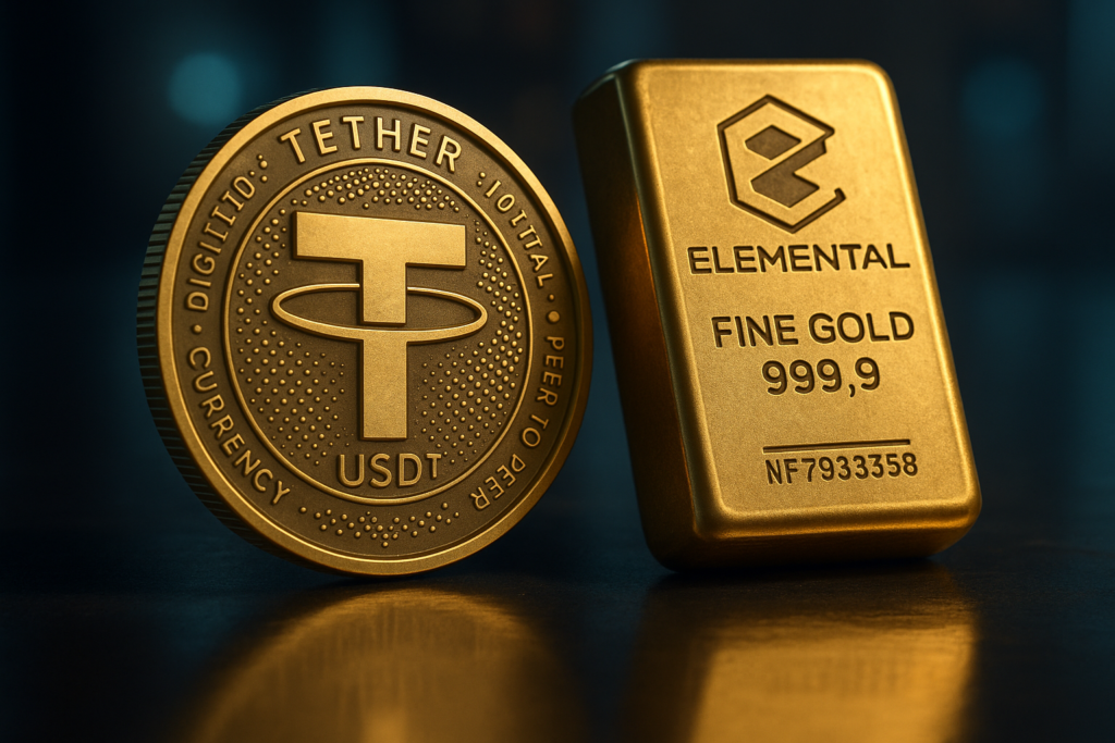 Tether Acquires 32% Stake in Gold-Focused Elemental for $89 Million
