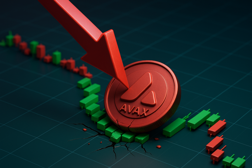 AVAX Falls 13% Amid Middle East Tensions, Finds Support at Key Levels