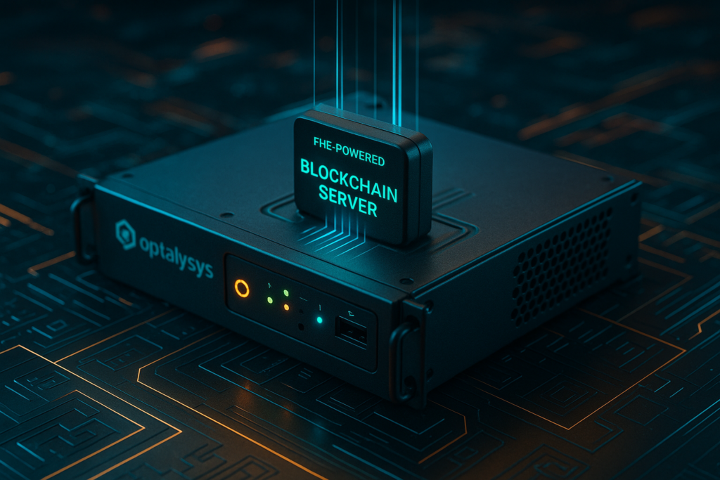 UK Startup Optalysys Unveils World’s First FHE-Powered Blockchain Server