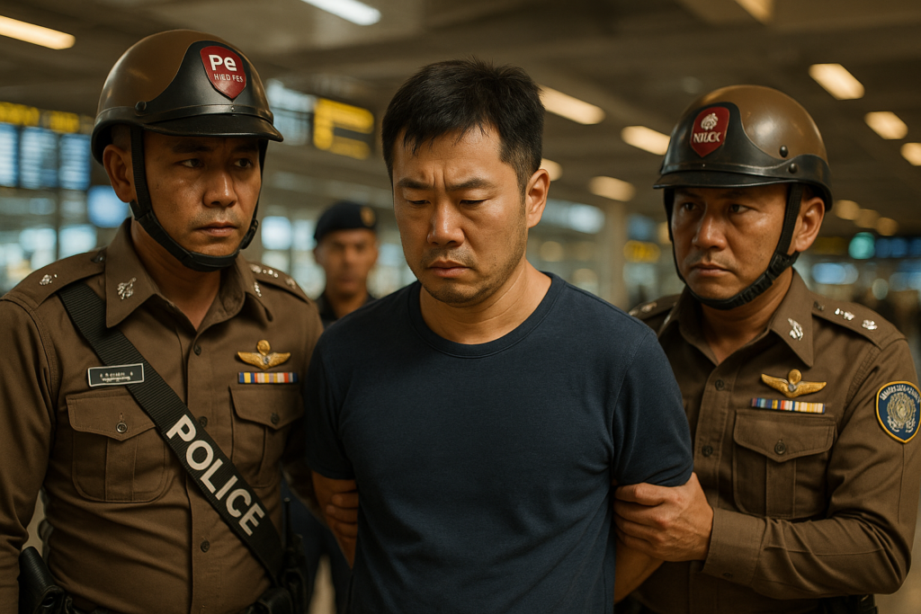 Chinese Fugitive Arrested in Thailand for $6.15M Bitcoin Scam