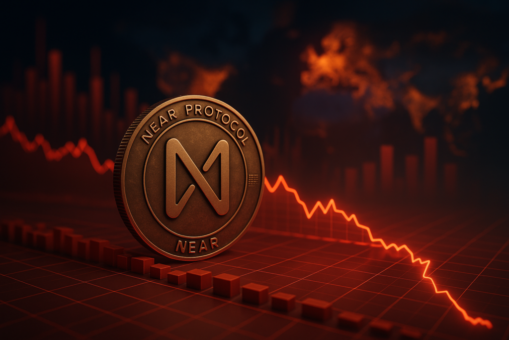 NEAR Protocol Falls 6% Amid Geopolitical Uncertainty, Yet Adoption Surges