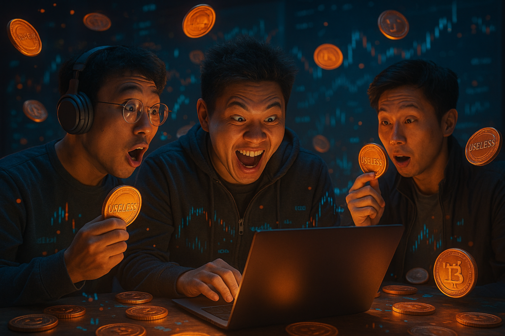 Korean Crypto Influencers Ignite $USELESS Altcoin Frenzy