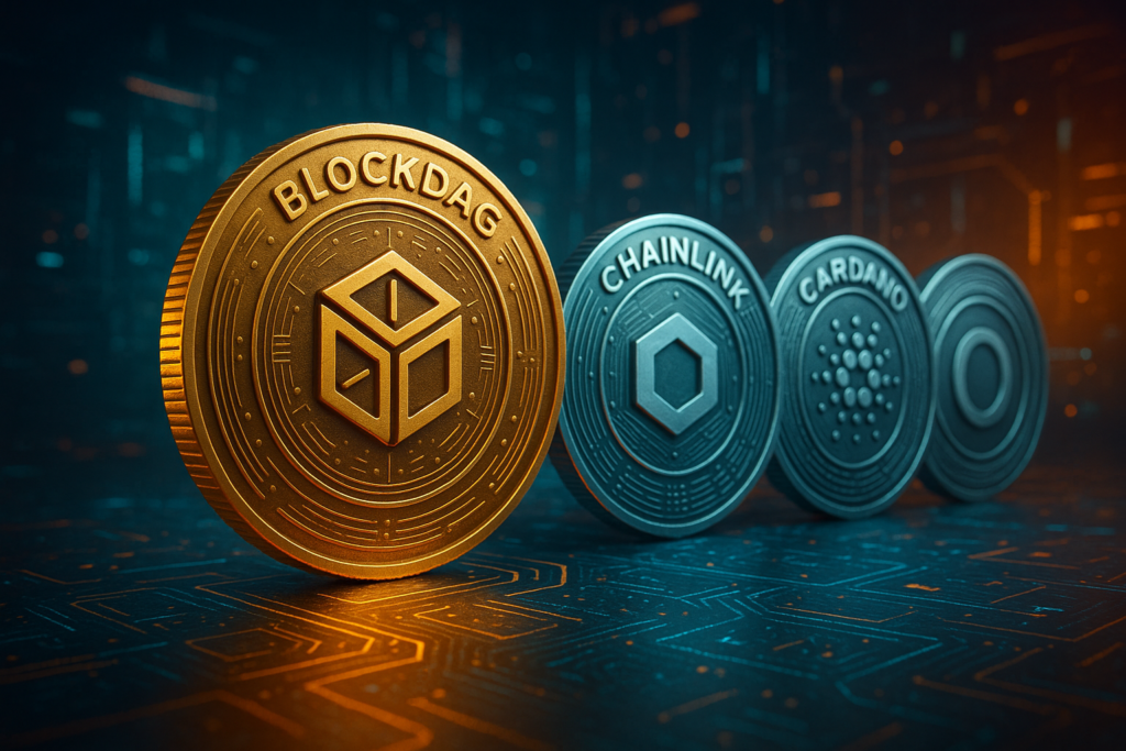4 Best Cryptos to Buy Now: BlockDAG, Chainlink, Cardano & Ondo Lead the 2025 Crypto Charge