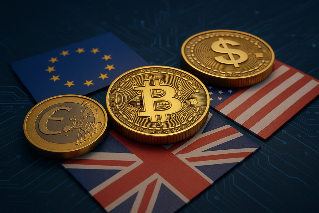 UK’s Crypto Regulation Lags Behind as EU, US Lead with Bold Frameworks