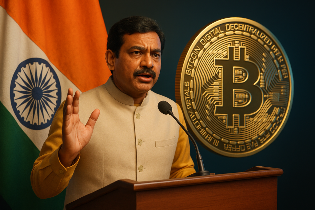 Indian Politician Urges Bitcoin Reserve Pilot Amid U.S. Crypto Embrace