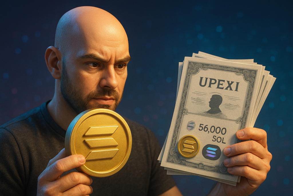 Upexi to Tokenize SEC-Registered Shares on Solana Blockchain