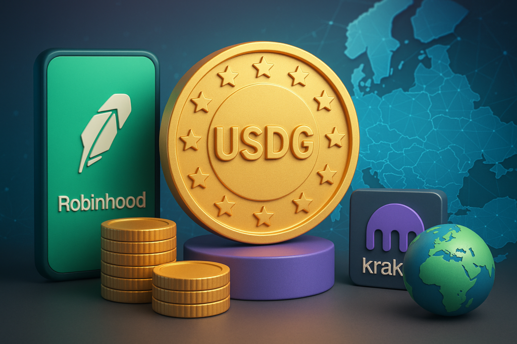 Robinhood and Kraken-Backed Global Dollar (USDG) Stablecoin Expands to Europe