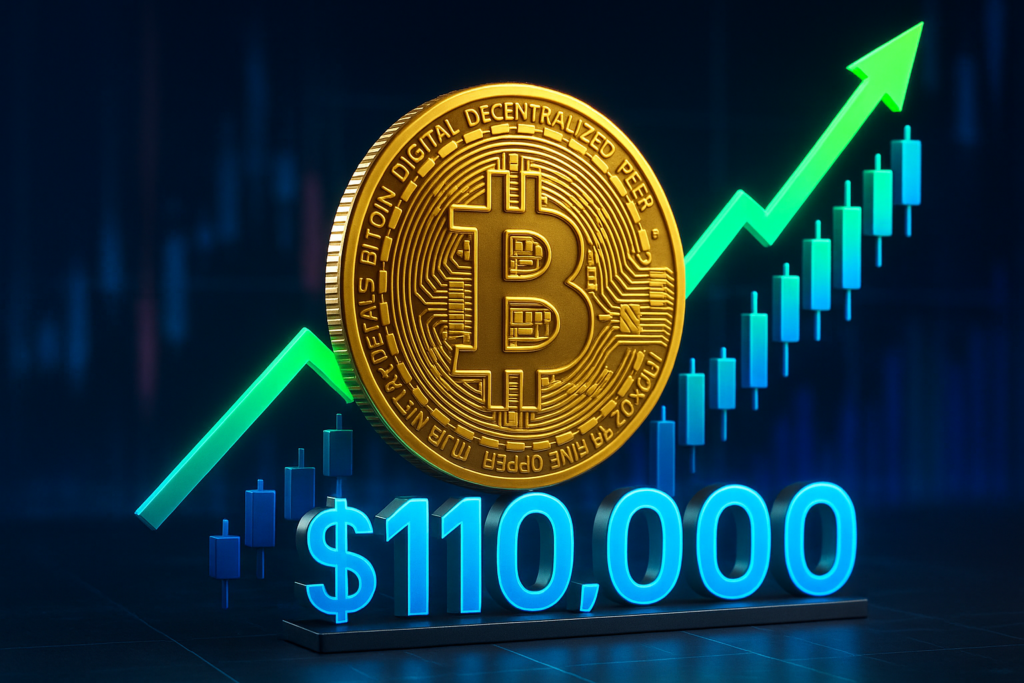 Bitcoin Surpasses $110K as Spot ETF Inflows Fuel Rally