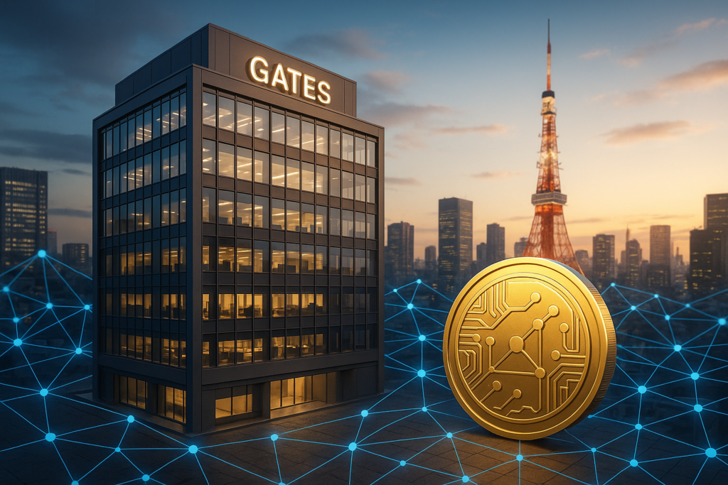 Japanese Real Estate Firm GATES to Tokenize $75M in Tokyo Property Using Blockchain Technology