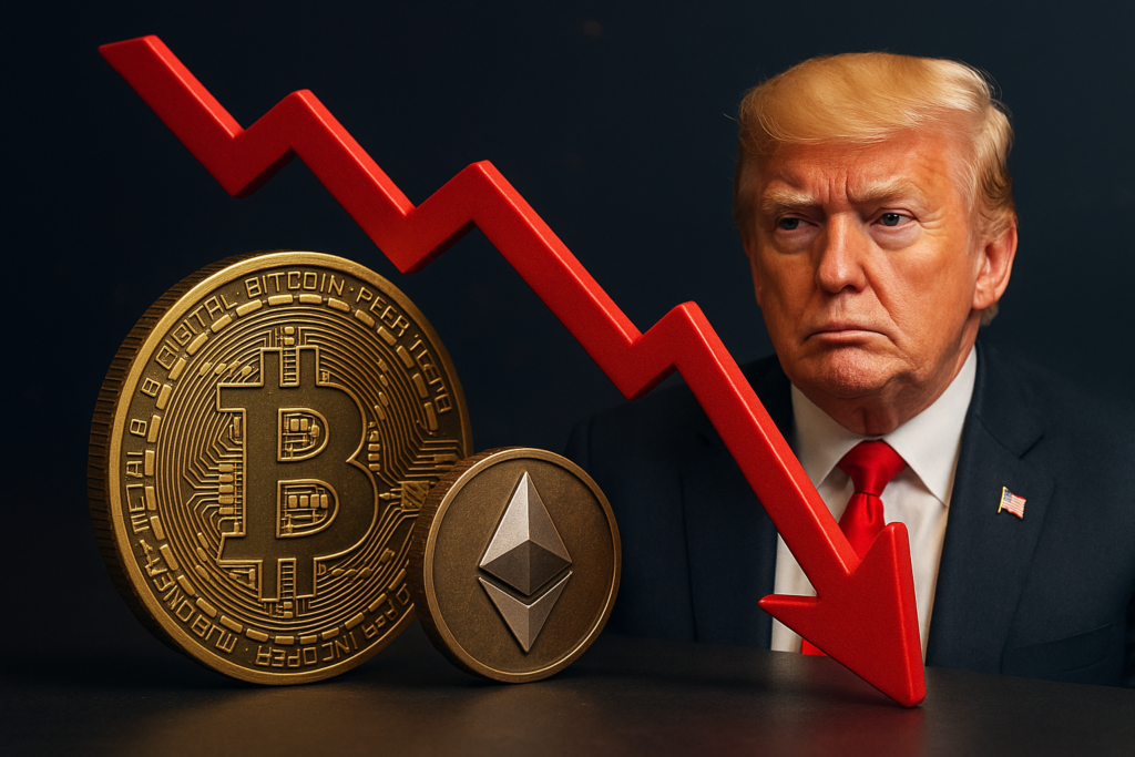 Bitcoin and Ether Show Weakness as Trump Imposes 30% Tariff on EU and Mexico