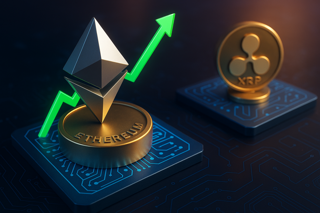 Ethereum Targets $3,400 as XRP’s “Hanging Man” Signals Possible Reversal