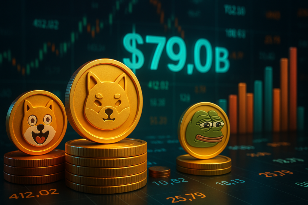 Memecoin Market Surges to $79 Billion: Signal of Growth or Symptom of Stagnation?