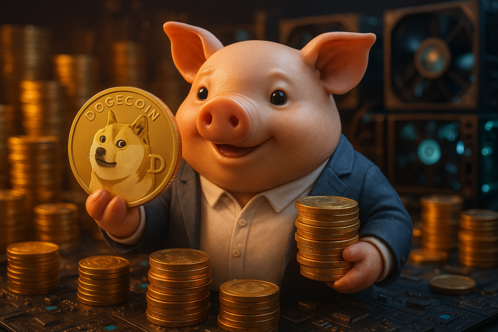 Chinese Pork Giant Turned Crypto Miner Backs Dogecoin With $500M Treasury Plan