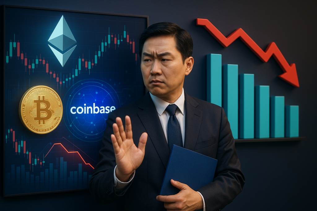 South Korea Urges Asset Managers to Cut Exposure to Crypto ETFs and Coinbase