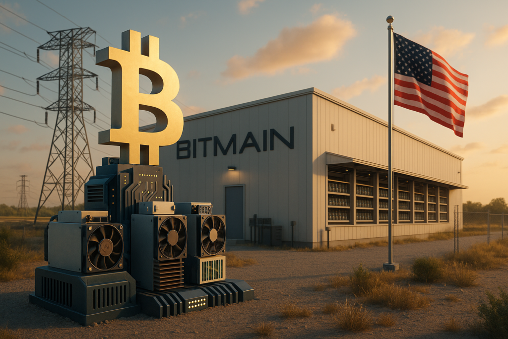 Bitmain to Open U.S. Production Facility by End of Q3 Amid Strategic Policy Shifts