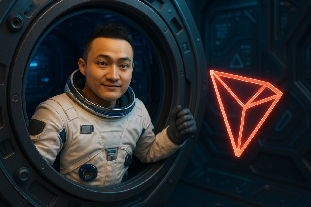 Justin Sun Returns From Space With Bold Plans for Tron’s Future
