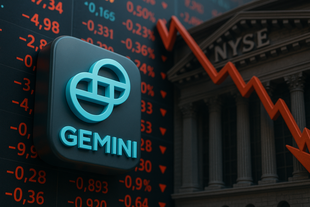 Gemini Taps Wall Street Giants for IPO Amid Heavy Losses