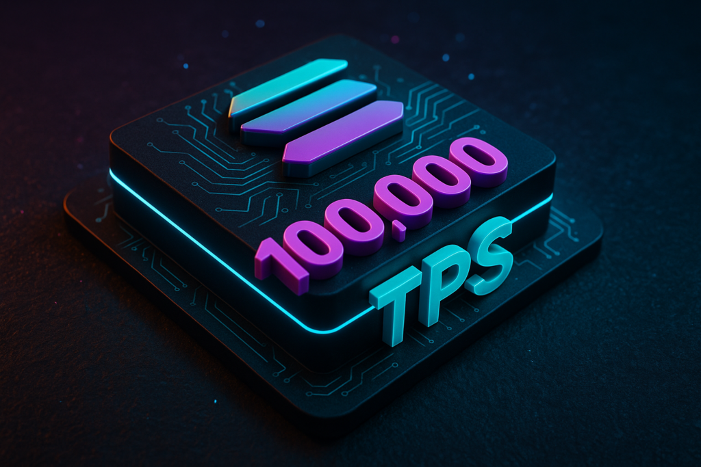 Solana Hits 100K TPS Milestone Amid Stress Test Surge