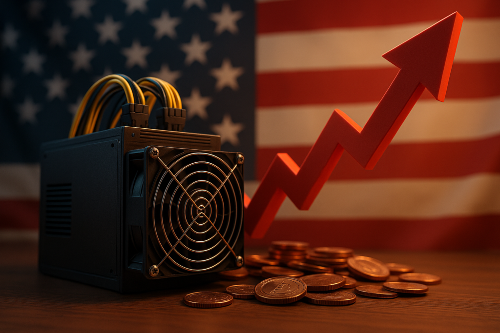 US Tariffs on Bitcoin Mining Rigs Surge as CleanSpark, IREN Face Massive Liabilities