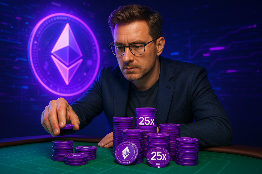 James Wynn Bets Big: 25x Ether Long as ETH Hits New All-Time High